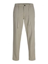 Jack & Jones Spodnie w kolorze beżowym rozmiar: XL. Brązowe spodnie materiałowe męskie Jack & Jones, bez wzorów, z materiału. Za 149.95 zł.