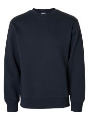 SELECTED HOMME Bluza w kolorze granatowym rozmiar: M. Niebieskie bluzy bez kaptura męskie Selected Homme, m. Za 96.60 zł.