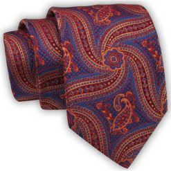 Krawat Alties (7 cm) - Duży Orientalny Wzór. Krawaty i muchy męskie Alties, bez wzorów, z tkaniny, eleganckie. Za 49.00 zł.