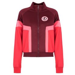 Juicy Couture Bluza | JWTKJ155290 | Track Jacket | Kobieta | Czerwony, Różowy. Czerwone bluzy bez kaptura damskie Juicy Couture, m, z poliesteru. W wyprzedaży za 179.00 zł.