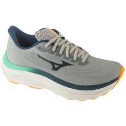 Buty do biegania męskie, Wave Sky 9. Szare obuwie do biegania damskie Mizuno, mizuno wave. W wyprzedaży za 753.65 zł.