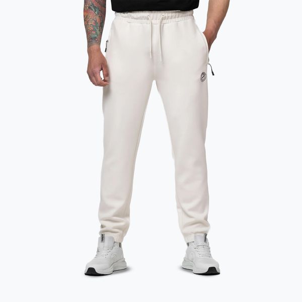 Spodnie męskie Pitbull Track San Diego. Białe spodnie materiałowe męskie PITBULL, bez wzorów, z bawełny, eleganckie. Za 209.99 zł.