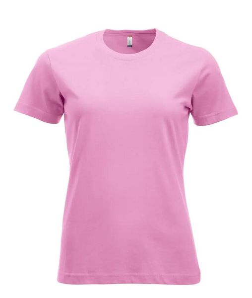 Clique New Classic-T Women T-shirt z ringspun bawełny nowoczesny krój. Czerwone t-shirty damskie CLIQUE, s, bez wzorów, z bawełny, bez kołnierzyka. Za 102.61 zł.