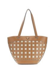 Guess Torebka 182879 Brązowy. Brązowe torebki klasyczne damskie Guess, z aplikacjami, bez dodatków. Za 674.99 zł.