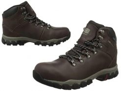 Buty trekkingowe męskie Karrimor Mendip 3 K894 Skóra. Brązowe buty trekkingowe męskie Karrimor, z materiału, bez zapięcia, trekkingowe. Za 324.89 zł.