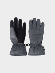 4F Rękawiczki funkcyjne w kolorze szarym rozmiar: L. Szare rękawiczki dziecięce 4f, bez ramiączek. Za 87.40 zł.