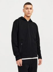 Jack & Jones Bluza Cloud 12253764 Czarny Relaxed Fit. Czarne bluzy bez kaptura męskie Jack & Jones, m, z syntetyku. Za 129.99 zł.