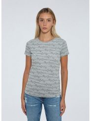 Pepe Jeans Koszulka w kolorze szarym rozmiar: L. Szare bluzki damskie Pepe Jeans, l, bez wzorów, z jeansu, bez kołnierzyka, bez ramiączek. Za 92.21 zł.