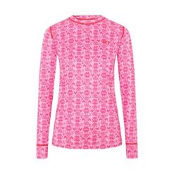 Damska koszulka termoaktywna Kari Traa Fryd. Czerwone bielizna termoaktywna damska Kari Traa, bez wzorów. Za 297.50 zł.