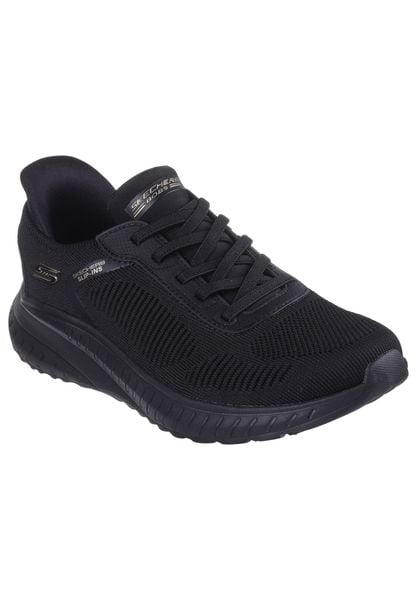Buty sportowe Sneakersy damskie, Skechers Graceful-Get Connected. Czarne buty sportowe na co dzień damskie Skechers, bez wzorów, z materiału, trekkingowe. Za 199.99 zł.