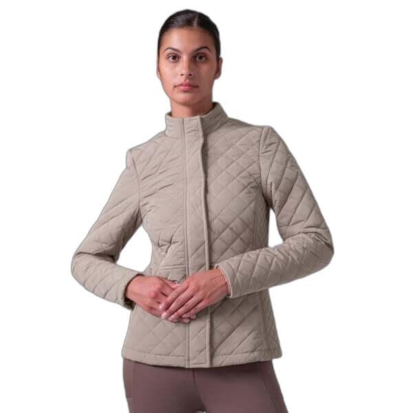 Damska kurtka puchowa PS of Sweden Lillian Quilted. Brązowe kurtki damskie PS OF SWEDEN, bez wzorów, z puchu, bez kaptura. Za 845.50 zł.