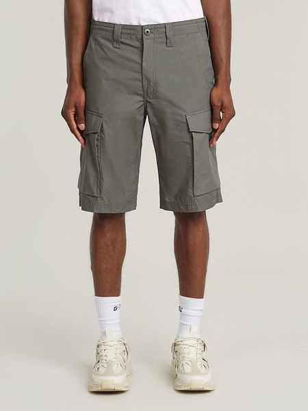 G-Star Bermudy w kolorze szarym rozmiar: W28. Szare szorty męskie G-Star, bez wzorów, z bawełny, retro. Za 159.95 zł.