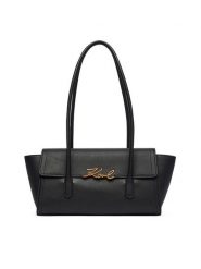 KARL LAGERFELD Torebka B4W30012 Czarny. Czarne torebki klasyczne damskie Karl Lagerfeld, bez wzorów, ze skóry, bez dodatków. Za 1,299.00 zł.
