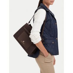 Torebka Beverly Hills Polo Club. Brązowe torebki klasyczne damskie Beverly Hills Polo Club, bez wzorów, bez dodatków. Za 199.99 zł.