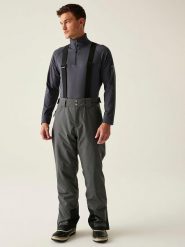 Dare 2b Spodnie narciarskie "Achieve II" w kolorze antracytowym rozmiar: 3XL. Czarne spodnie materiałowe męskie Dare 2b, bez wzorów. Za 214.19 zł.