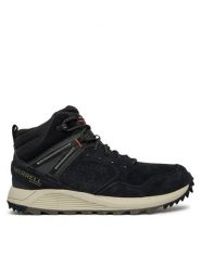 Merrell Trapery Wildwood Mid Ltr Wp J068027 Czarny. Czarne buty zimowe męskie MERRELL, ze skóry, bez zapięcia. Za 359.99 zł.