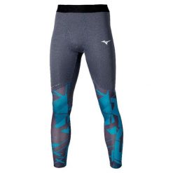 Legginsy Mizuno Virtual. Szare spodnie sportowe męskie Mizuno. Za 325.00 zł.
