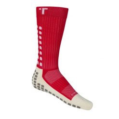 Skarpety piłkarskie TRUsox Mid-Calf Cushion. Czerwone skarpetki damskie Trusox, bez wzorów. Za 159.99 zł.