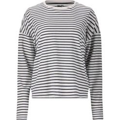 Damska koszulka z długim rękawem Cruz Bellbird. Niebieskie bluzki damskie CRUZ, bez wzorów, bez kołnierzyka. Za 157.50 zł.