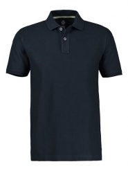 Lerros Koszulka polo w kolorze granatowym rozmiar: XL. Niebieskie koszulki polo męskie Lerros, xl, bez wzorów, bez ramiączek. Za 86.95 zł.