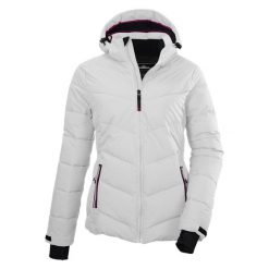 Kurtka narciarska damska Killtec. Szare kurtki damskie KILLTEC, xl, bez wzorów, z poliesteru, bez kaptura, narciarskie. Za 356.00 zł.