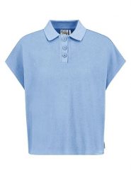 Eight2Nine Koszulka w kolorze błękitnym rozmiar: M. Niebieskie bluzki damskie Eight2Nine, m, bez wzorów, z bawełny, bez kołnierzyka, bez ramiączek. Za 43.99 zł.