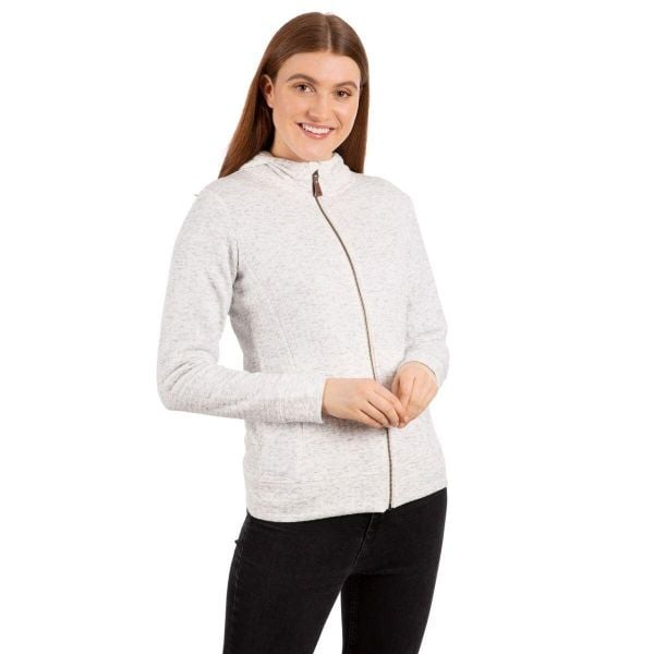 Bluza Z Kapturem Damska Winnie. Białe bluzy z kapturem damskie Trespass, l, z jersey. Za 188.99 zł.