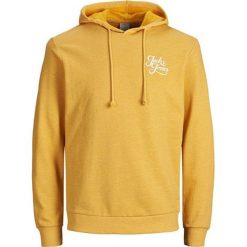 Jack&Jones Męska bluza Jorgalions Sweat Hood Brushed Yolk Yellow (rozmiar XL). Żółte bluzy bez kaptura męskie Jack&Jones, m. W wyprzedaży za 86.00 zł.