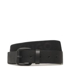 Pasek Męski HUGO. Czarne paski męskie Hugo, bez wzorów. Za 189.99 zł.