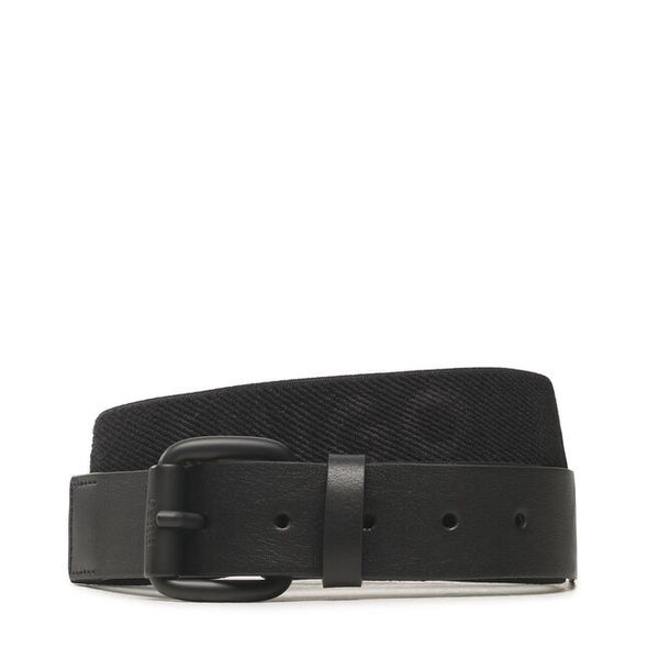 Pasek Męski HUGO. Czarne paski męskie Hugo, bez wzorów. Za 189.99 zł.