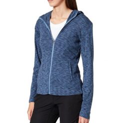 Bluza trekkingowa damska Columbia Outer Spaced Full Zip. Niebieskie bluzy bez kaptura damskie Columbia, z bawełny. W wyprzedaży za 193.00 zł.