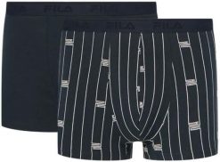 Fila Bokserki 2-pack Navy S. Białe bokserki i panty damskie Fila, bez wzorów, z bawełny. Za 82.70 zł.