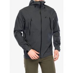 Kurtka przeciwdeszczowa męska Helikon-Tex Squall Hardshell. Szare kurtki męskie HELIKON-TEX, m, bez wzorów, z hardshellu, sportowe, bez kaptura. Za 996.99 zł.