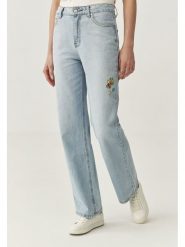 TATUUM Dżinsy "Riso" - Comfort fit - w kolorze błękitnym rozmiar: 40. Niebieskie jeansy damskie Tatuum, z podwyższonym stanem. Za 221.88 zł.