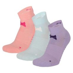 Skarpetki Xtreme Yoga, 3 par, Pastelowe. Czerwone skarpetki damskie XTREME SOCKSWEAR, bez wzorów. Za 138.99 zł.