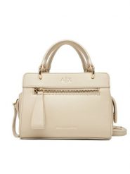 Armani Exchange Torebka XW001212 AF17117 U1092 Beżowy. Brązowe torebki klasyczne damskie Armani Exchange, bez wzorów, ze skóry, bez dodatków. Za 619.99 zł.