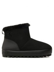 Calvin Klein Jeans Kapcie Home Anke Slipper YW0YW01592 Czarny. Czarne kapcie damskie Calvin Klein Jeans, z jeansu. Za 519.99 zł.