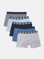 Bokserki Classic 5 pack - wielobarwny. Bokserki męskie Sinsay, bez wzorów, z bawełny. Za 39.99 zł.