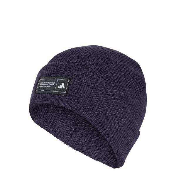 Czapka typu beanie Essentials Cuffed. Białe czapki męskie Adidas, bez wzorów, z dzianiny. Za 89.95 zł.