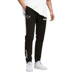 Spodnie męskie Puma Bmw Mt7 Sweat Pants. Czarne spodnie sportowe męskie Puma, z bawełny. Za 590.00 zł.
