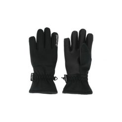 Rękawiczki dla dzieci Zigzag Santiay. Czarne rękawiczki dziecięce Zigzag, bez ramiączek. Za 133.00 zł.