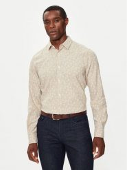 JOOP! Koszula 17 JSH-154Pit-W 30043581 Beżowy Slim Fit. Brązowe koszule męskie Joop!, m, bez wzorów, z bawełny, bez kołnierzyka, bez ramiączek. Za 269.99 zł.