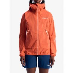 Kurtka przeciwdeszczowa damska Berghaus Rain Motion Jkt Af. Czerwone kurtki damskie Berghaus, bez kaptura. Za 1,083.49 zł.