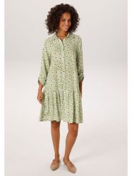 Aniston Sukienka w kolorze zielonym rozmiar: 44. Zielone sukienki damskie Aniston, bez wzorów, z wiskozy, bez kołnierzyka, bez ramiączek, midi. Za 173.99 zł.