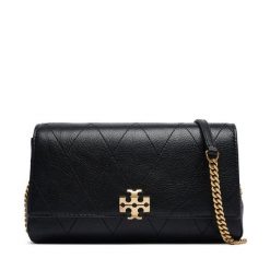 Torebka Tory Burch. Czarne torebki klasyczne damskie Tory Burch, bez wzorów, wizytowe, bez kołnierzyka, bez ramiączek. Za 2,024.00 zł.