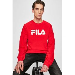 Fila - Bluza. Czarne bluzy bez kaptura męskie Fila, l, z bawełny. Za 259.90 zł.