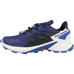Buty do biegania męskie Salomon Supercross 4 Blue. Niebieskie obuwie do biegania damskie Salomon. Za 621.00 zł.