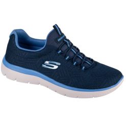 Buty treningowe damskie, Summits - Artistry Chic. Niebieskie obuwie treningowe damskie Skechers. Za 265.75 zł.
