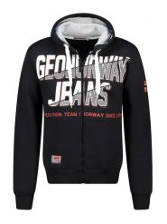 Geographical Norway Bluza "Gasper" w kolorze czarnym rozmiar: S. Czarne bluzy z kapturem męskie Geographical Norway, s. Za 100.99 zł.