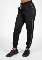 Pasadena Woven Spodnie - Czarny. Czarne spodnie sportowe damskie GORILLA WEAR, xs, z poliesteru, na fitness i siłownię. Za 242.75 zł.